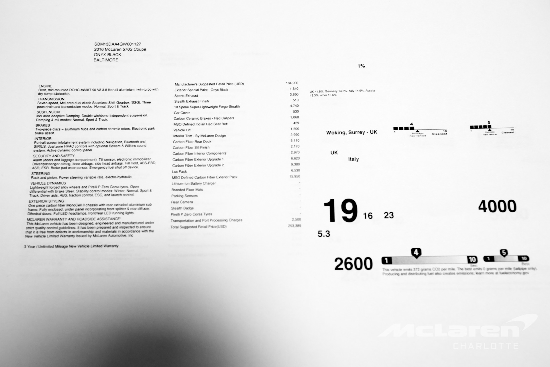 Used 2016 McLaren 570S | Charlotte, NC